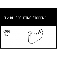 Marley FL2 RH Spouting StopEnd - FL4 